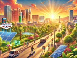 Ekologické Las Vegas podľa AI